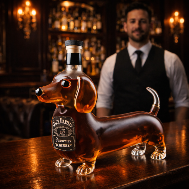 Whiskey Decanter – Dachshund Edition