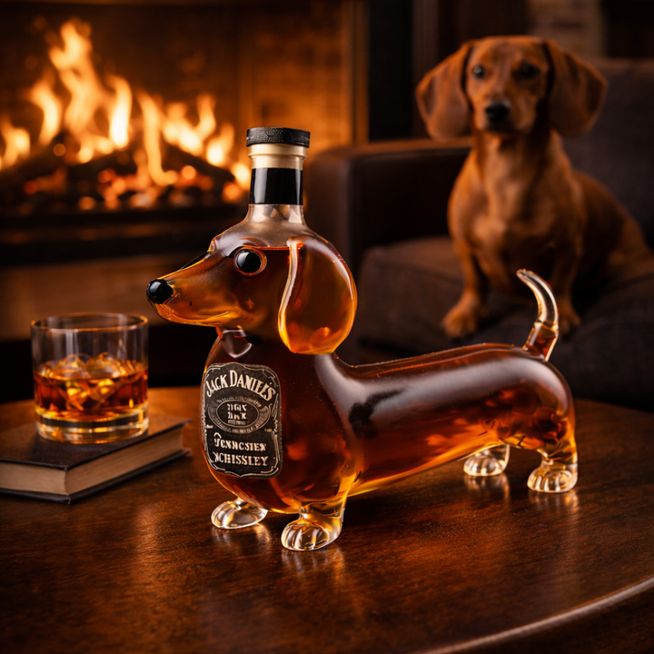 Whiskey Decanter – Dachshund Edition