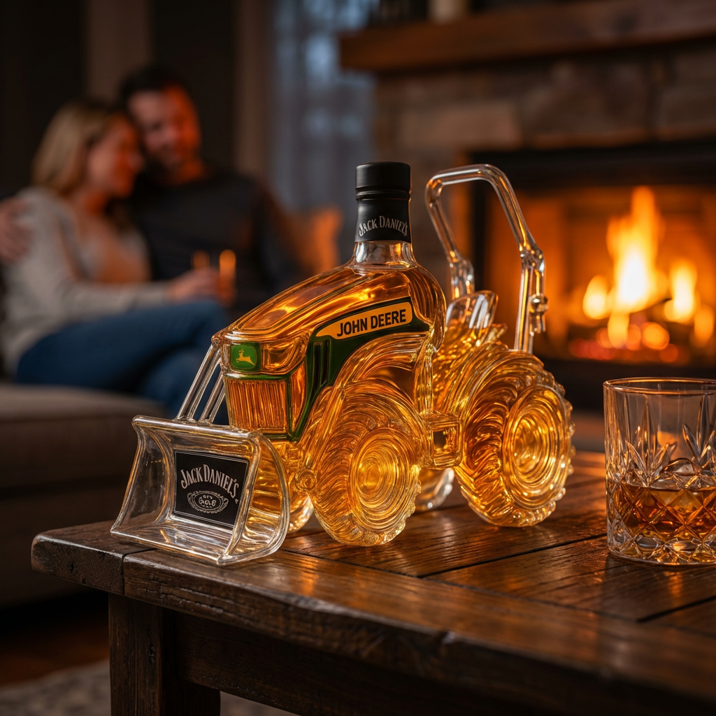 Whiskey Decanter – Tractor Edition