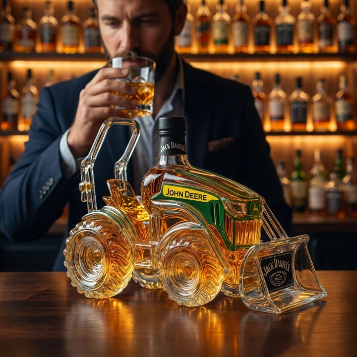 Whiskey Decanter – Tractor Edition