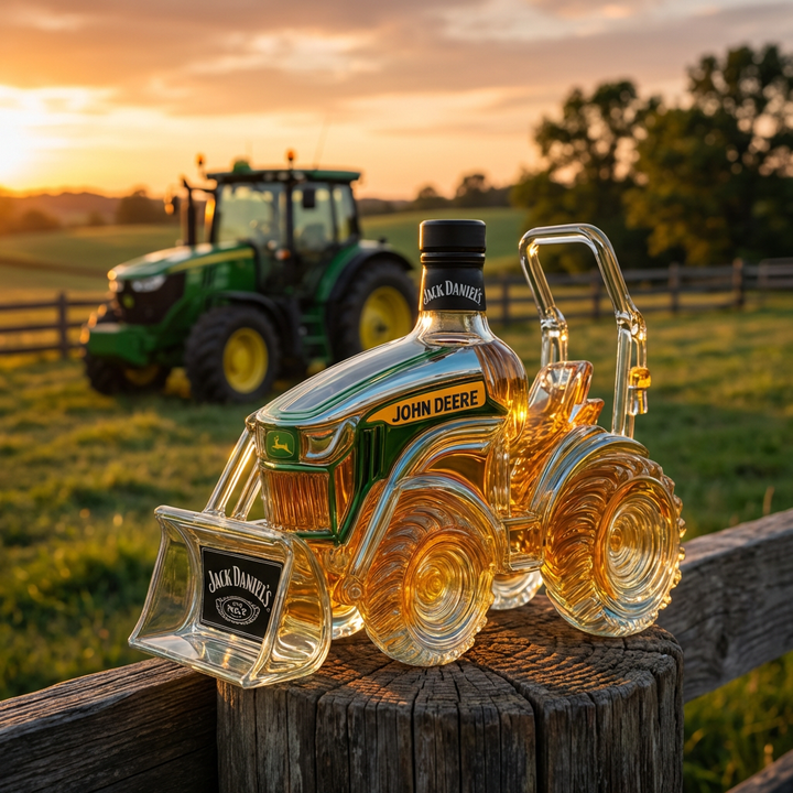 Whiskey Decanter – Tractor Edition