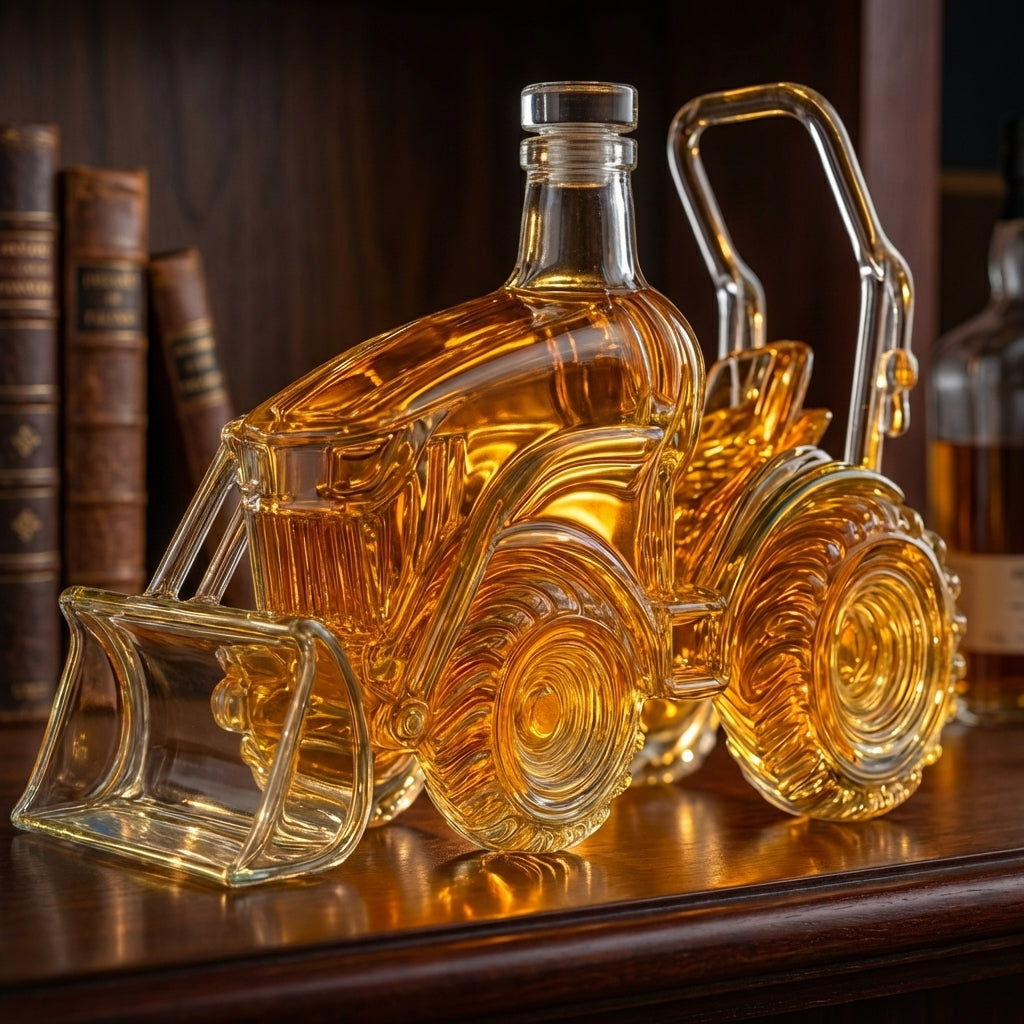Whiskey Decanter – Tractor Edition