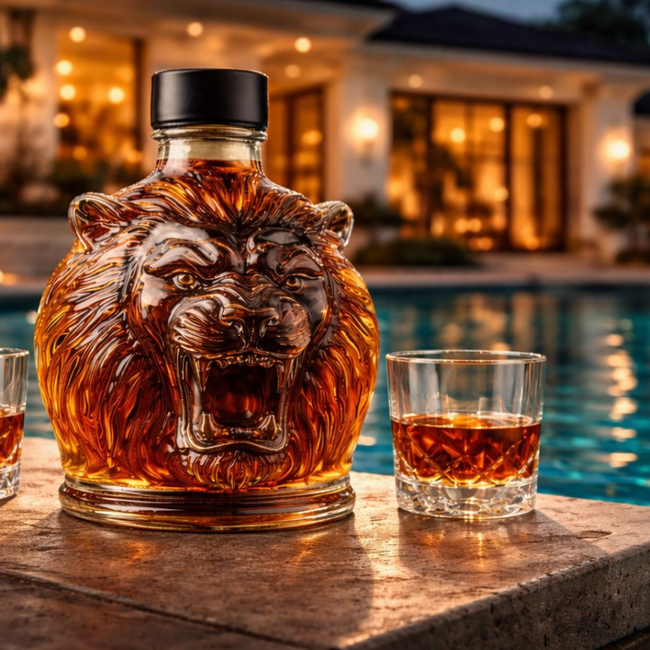 Whiskey Decanter – Lion Edition