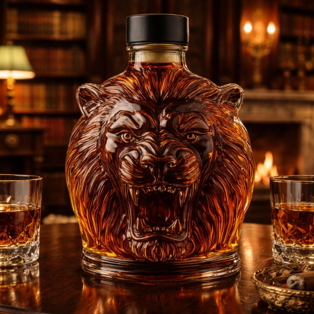Whiskey Decanter – Lion Edition