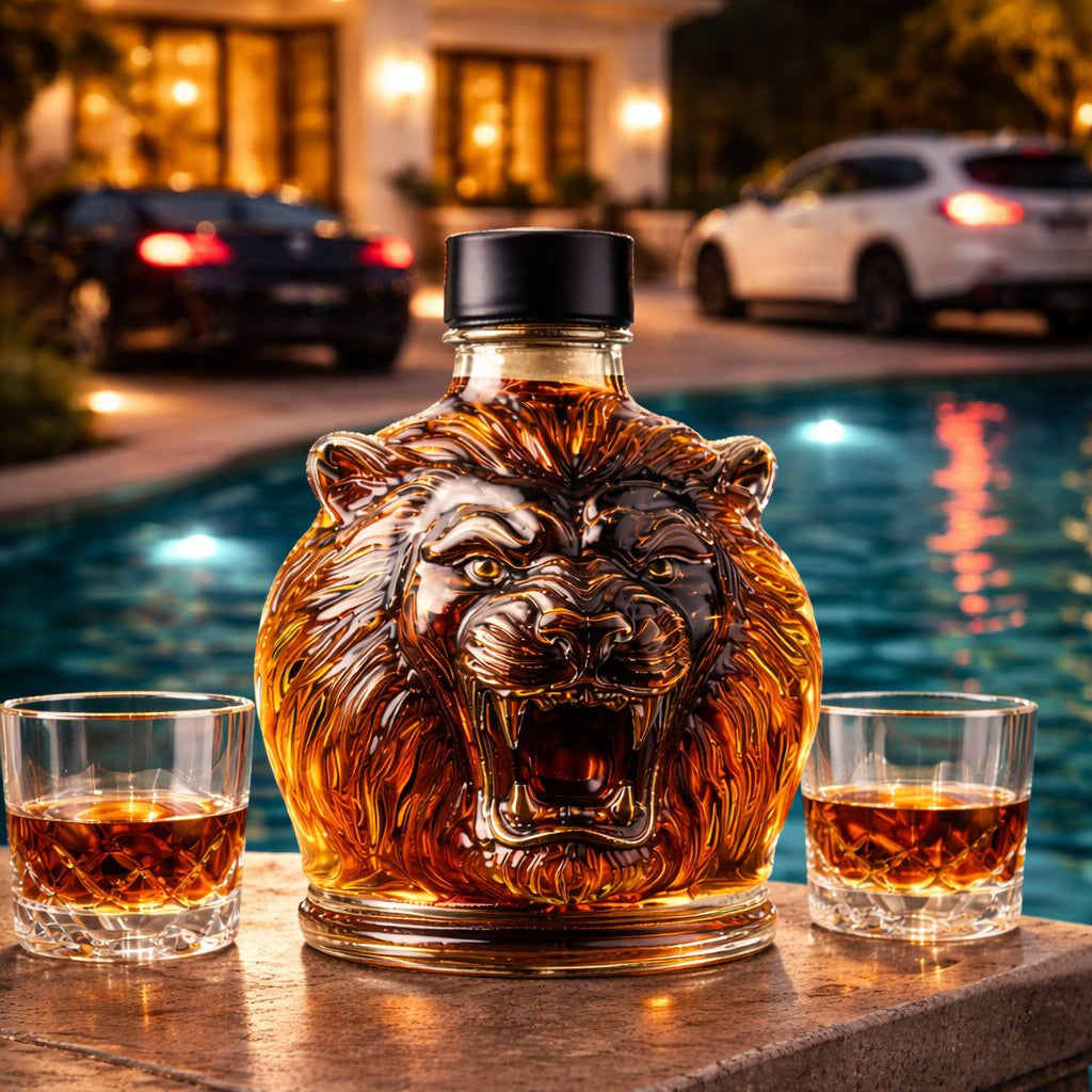 Whiskey Decanter – Lion Edition
