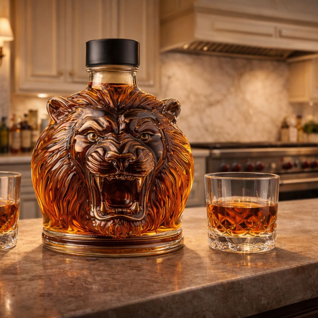 Whiskey Decanter – Lion Edition