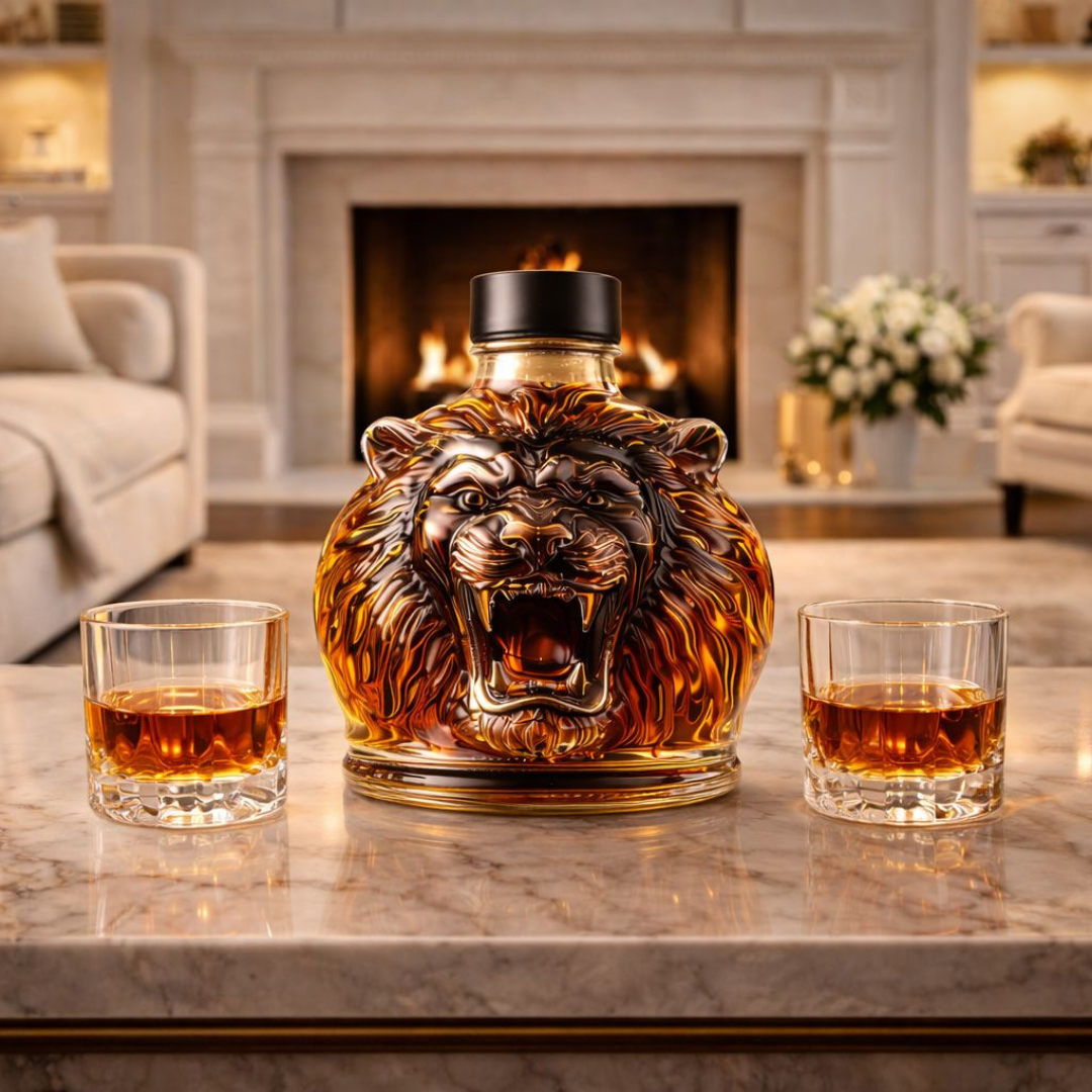 Whiskey Decanter – Lion Edition