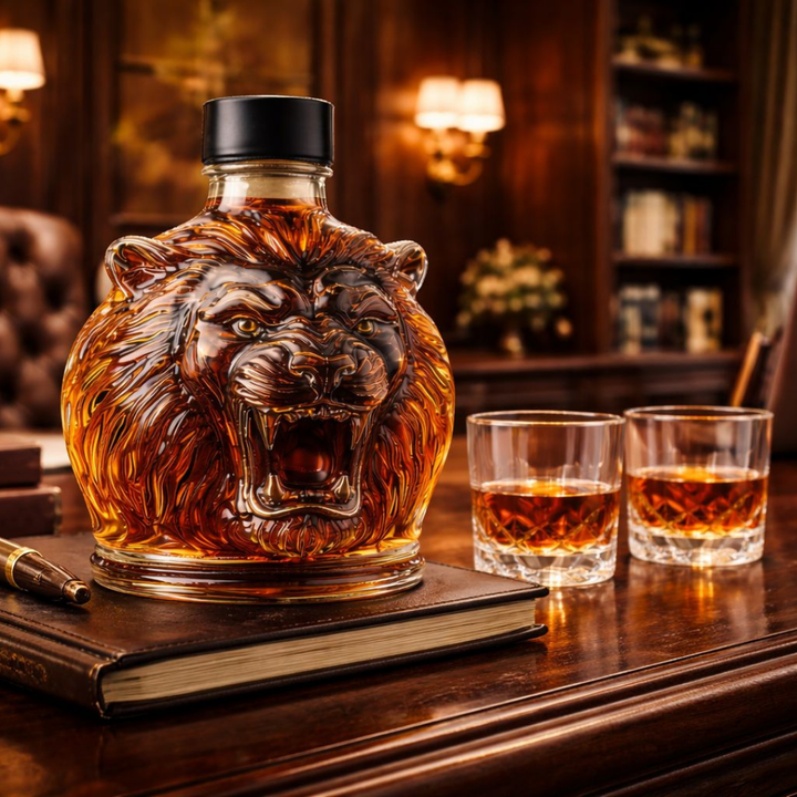 Whiskey Decanter – Lion Edition