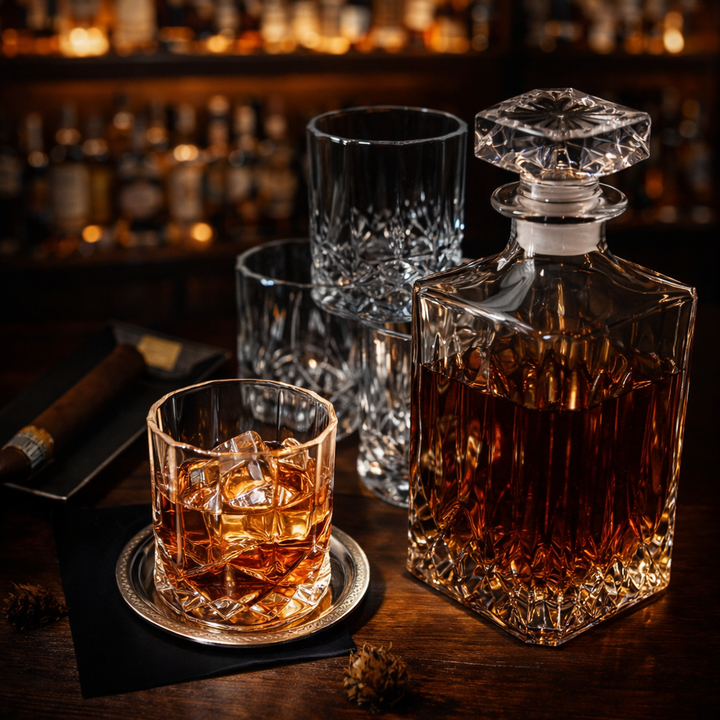 Whiskey Set – Bottle and Glasses