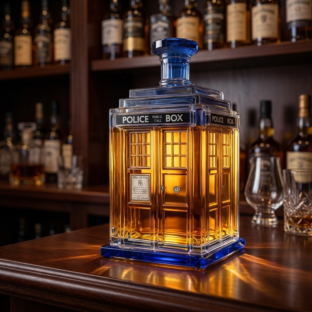 Whiskey Decanter – Police Box Edition