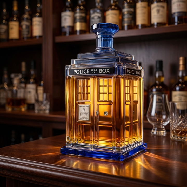 Whiskey Decanter – Police Box Edition