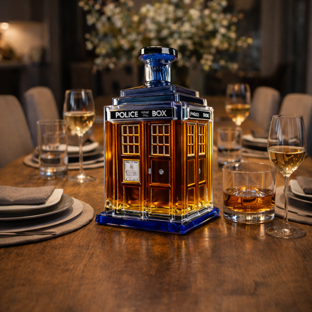 Whiskey Decanter – Police Box Edition
