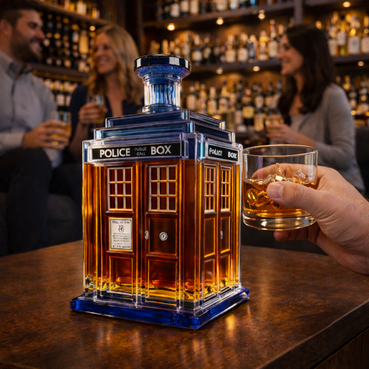 Whiskey Decanter – Police Box Edition