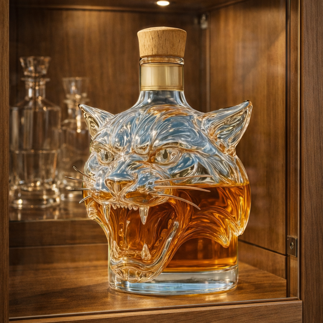 Whiskey Decanter – Tiger Edition