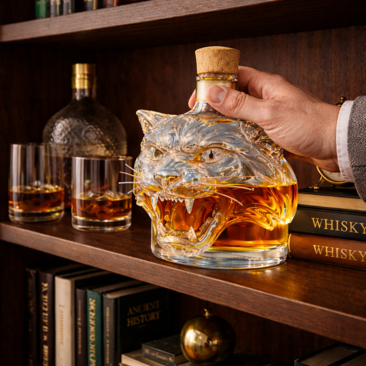 Whiskey Decanter – Tiger Edition