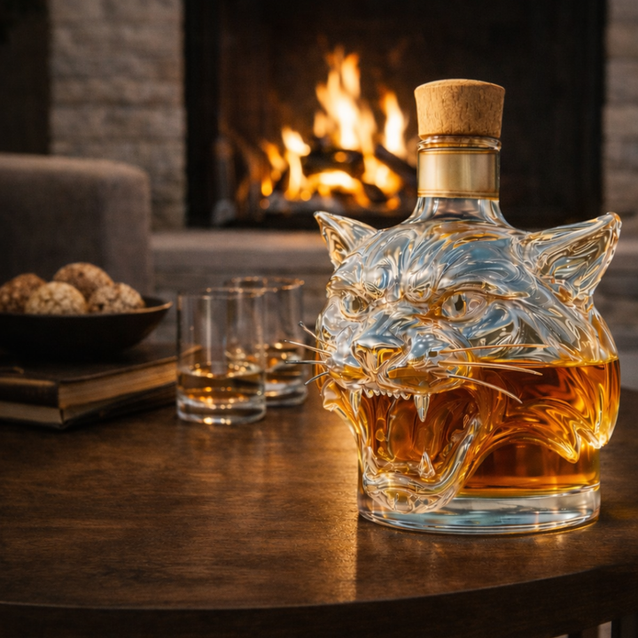 Whiskey Decanter – Tiger Edition