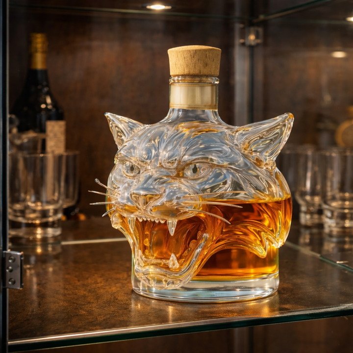 Whiskey Decanter – Tiger Edition