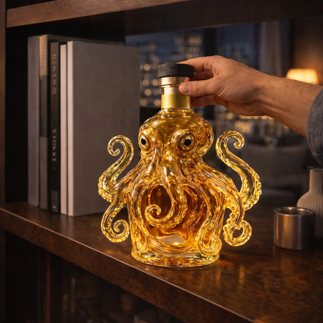 Whiskey Decanter – Octopus Edition