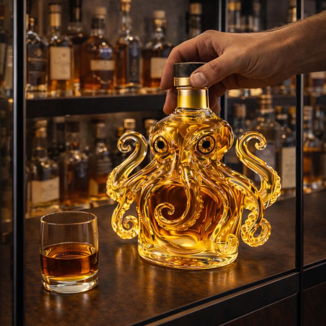 Whiskey Decanter – Octopus Edition