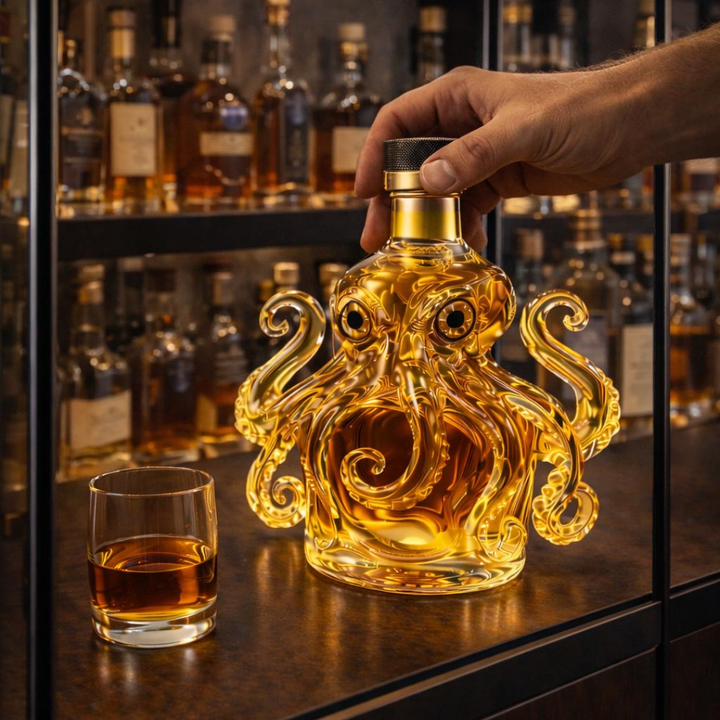 Whiskey Decanter – Octopus Edition
