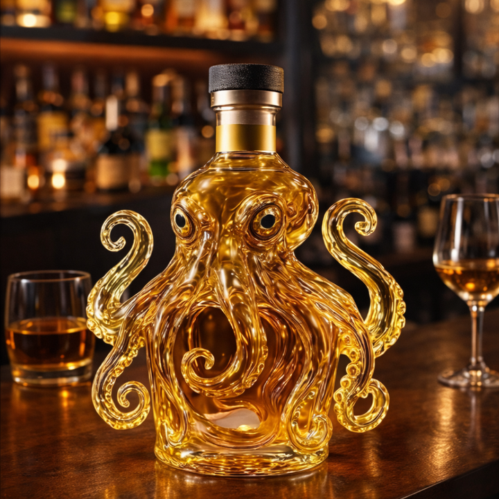 Whiskey Decanter – Octopus Edition