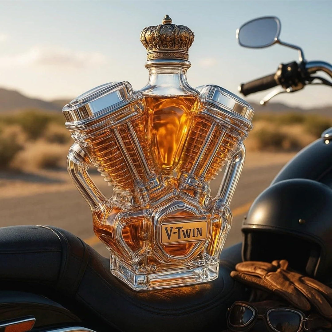 Whiskey Decanter – V-Twin Edition