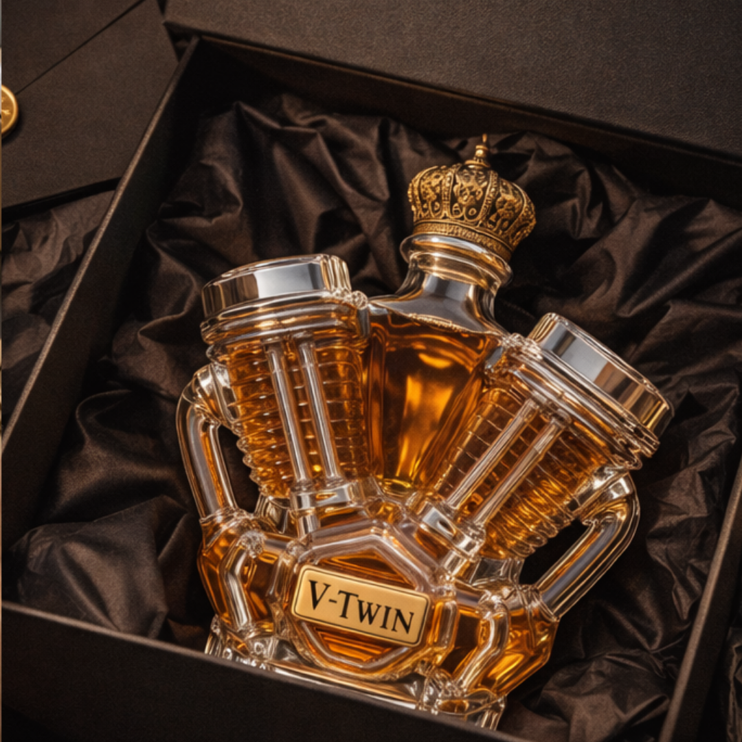 Whiskey Decanter – V-Twin Edition