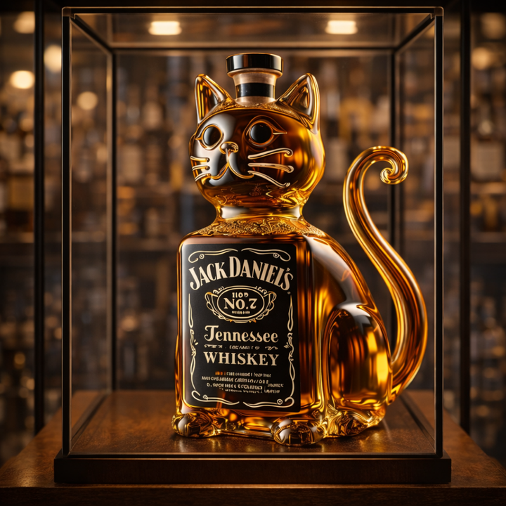 Whiskey Decanter – Cat Edition