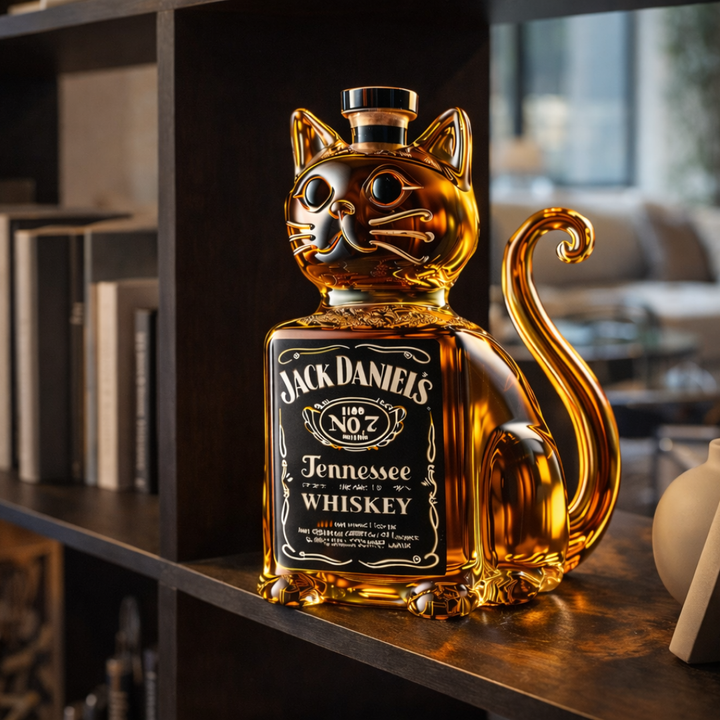 Whiskey Decanter – Cat Edition