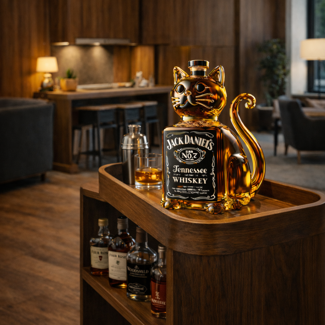 Whiskey Decanter – Cat Edition