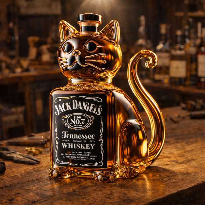 Whiskey Decanter – Cat Edition