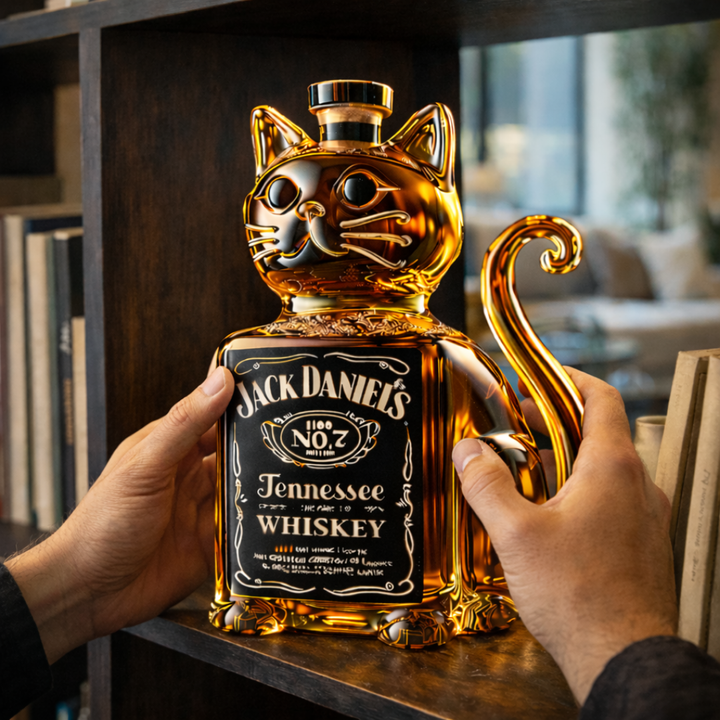 Whiskey Decanter – Cat Edition