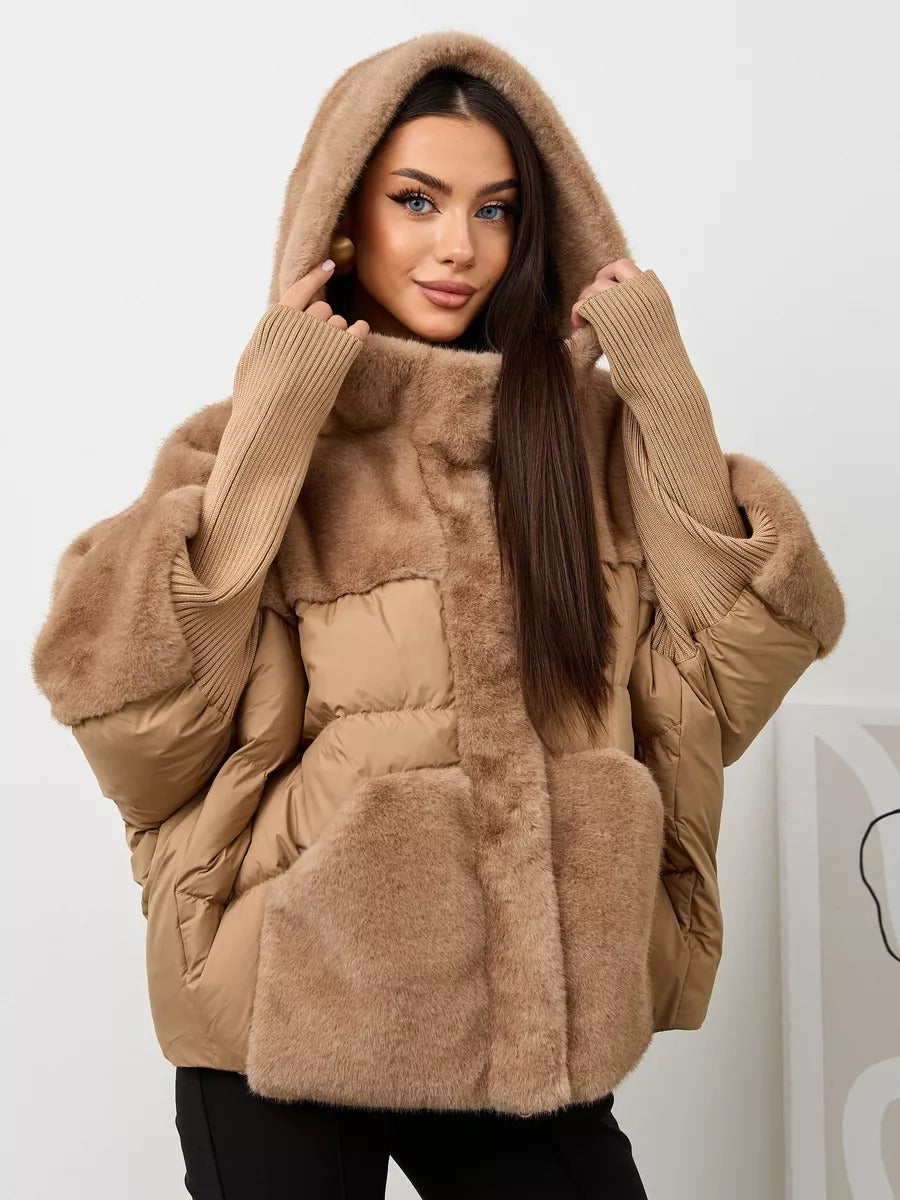 Manteau thermique à capuche