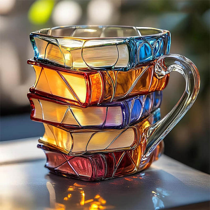 Mug de Livre 3D Fait Main Unique - Pièce Unique