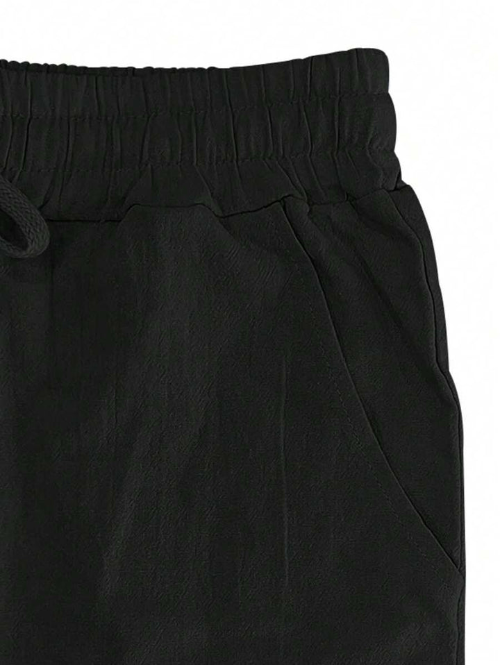 LIGHT LINEN PANTS WITH DRAWSTRING