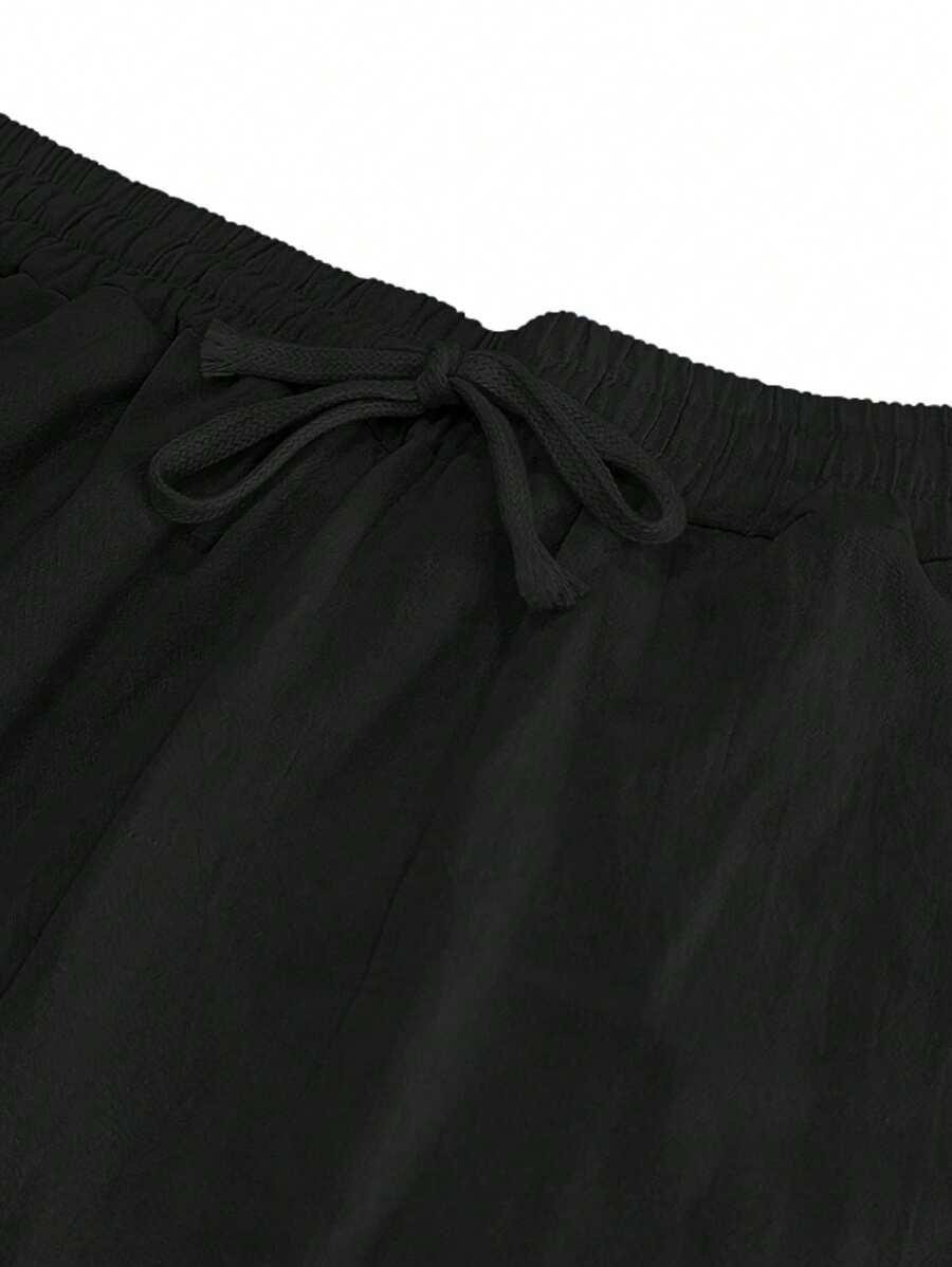 LIGHT LINEN PANTS WITH DRAWSTRING