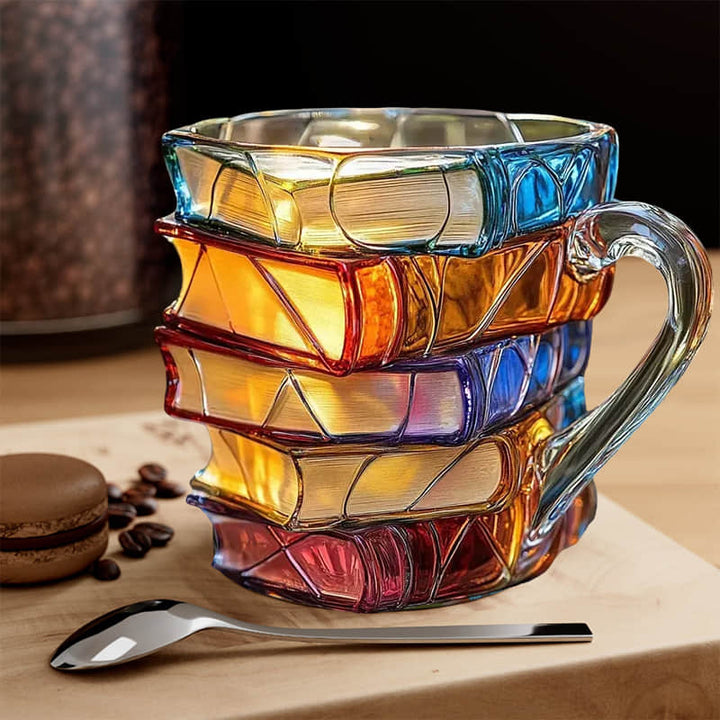 Mug de Livre 3D Fait Main Unique - Pièce Unique