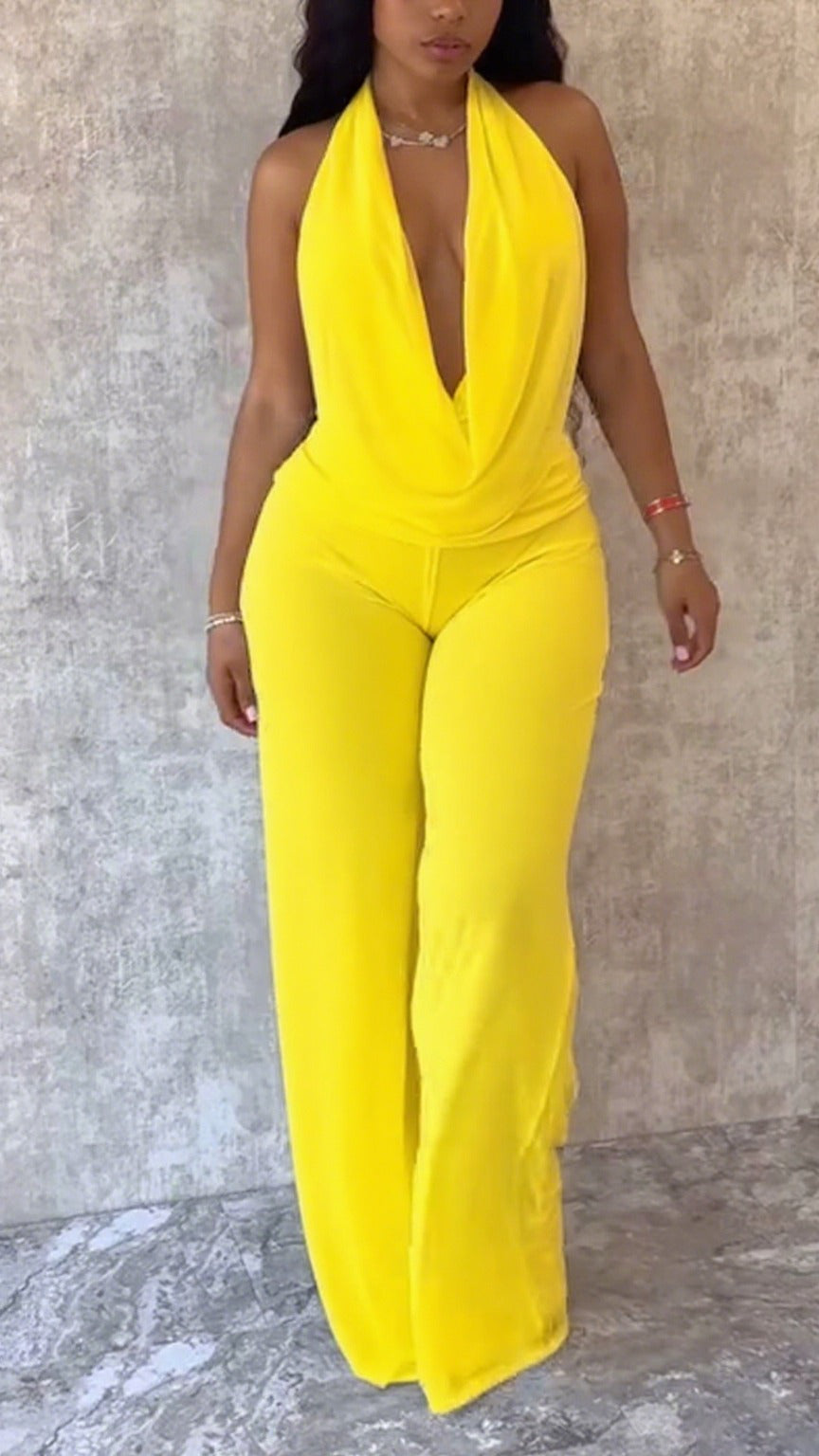Ensemble haut et pantalon à nouer
