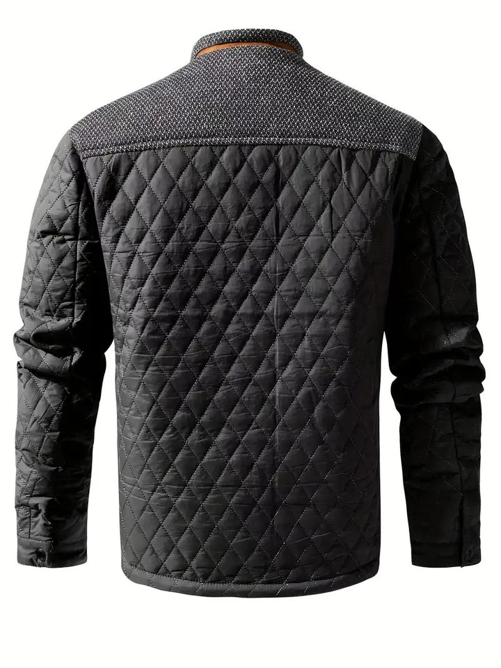 Veste matelassée chaude à col montant