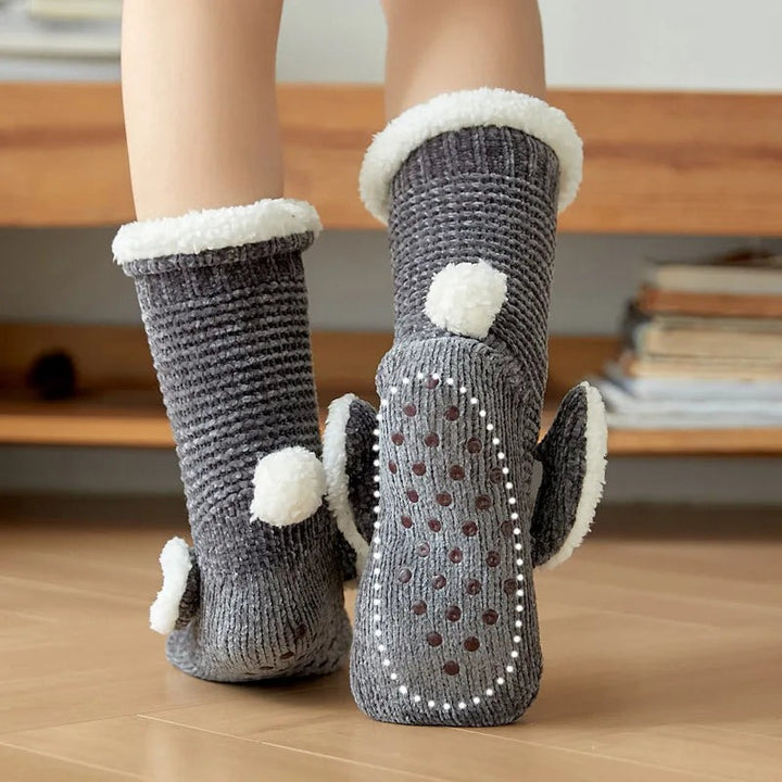 Chaussettes moelleuses Lapinou
