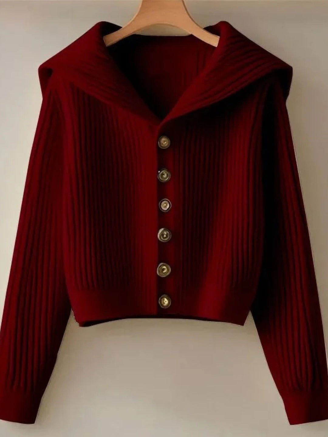 Gilet Melina en maille côtelée