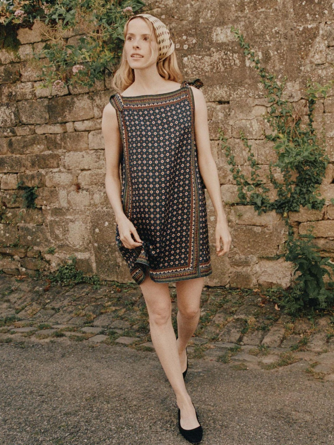 Mini-robe foulard Montmartre