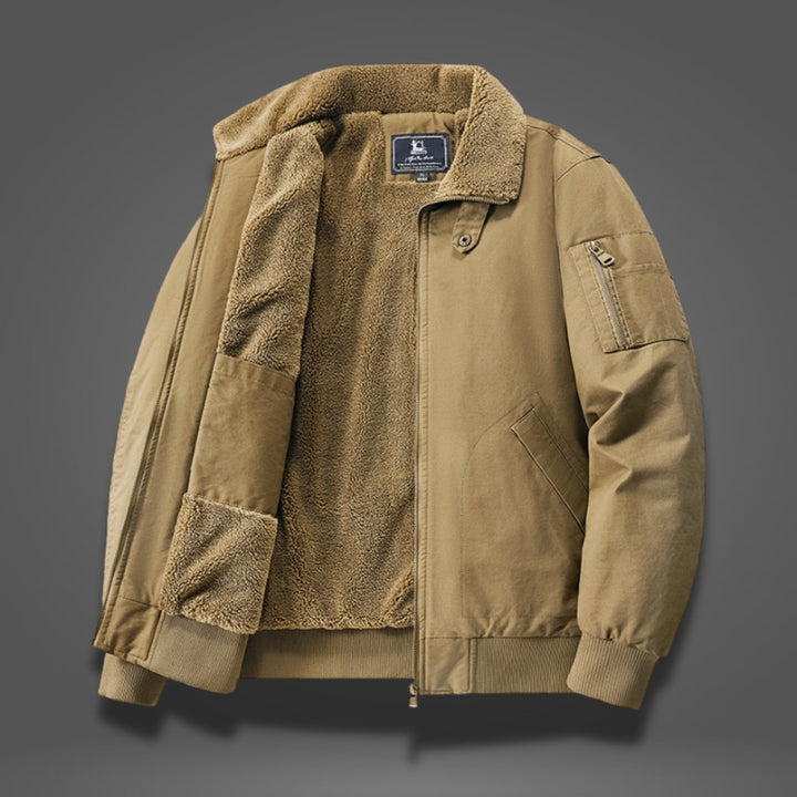 Veste bomber en polaire