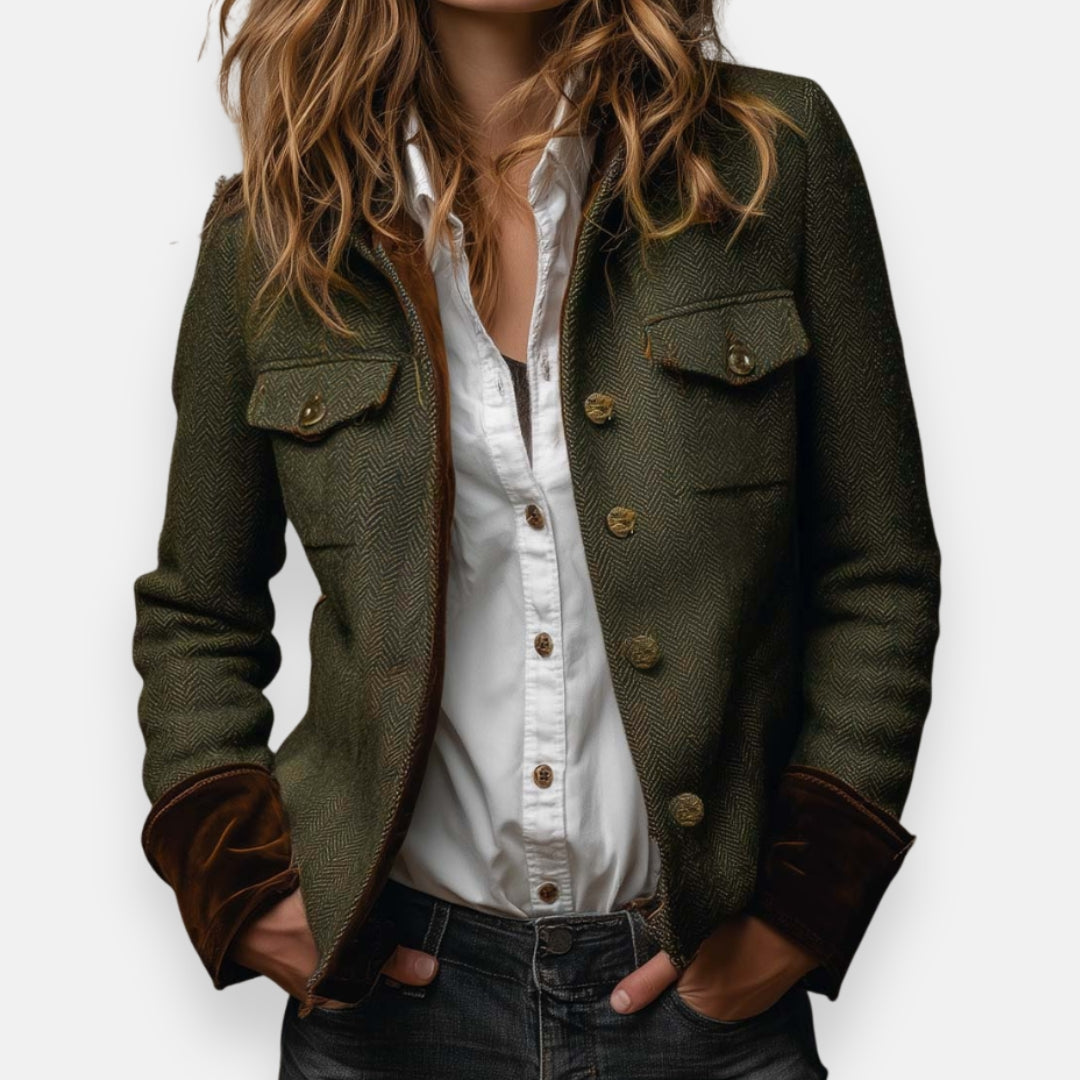 TWEED JACKET FOR WOMEN