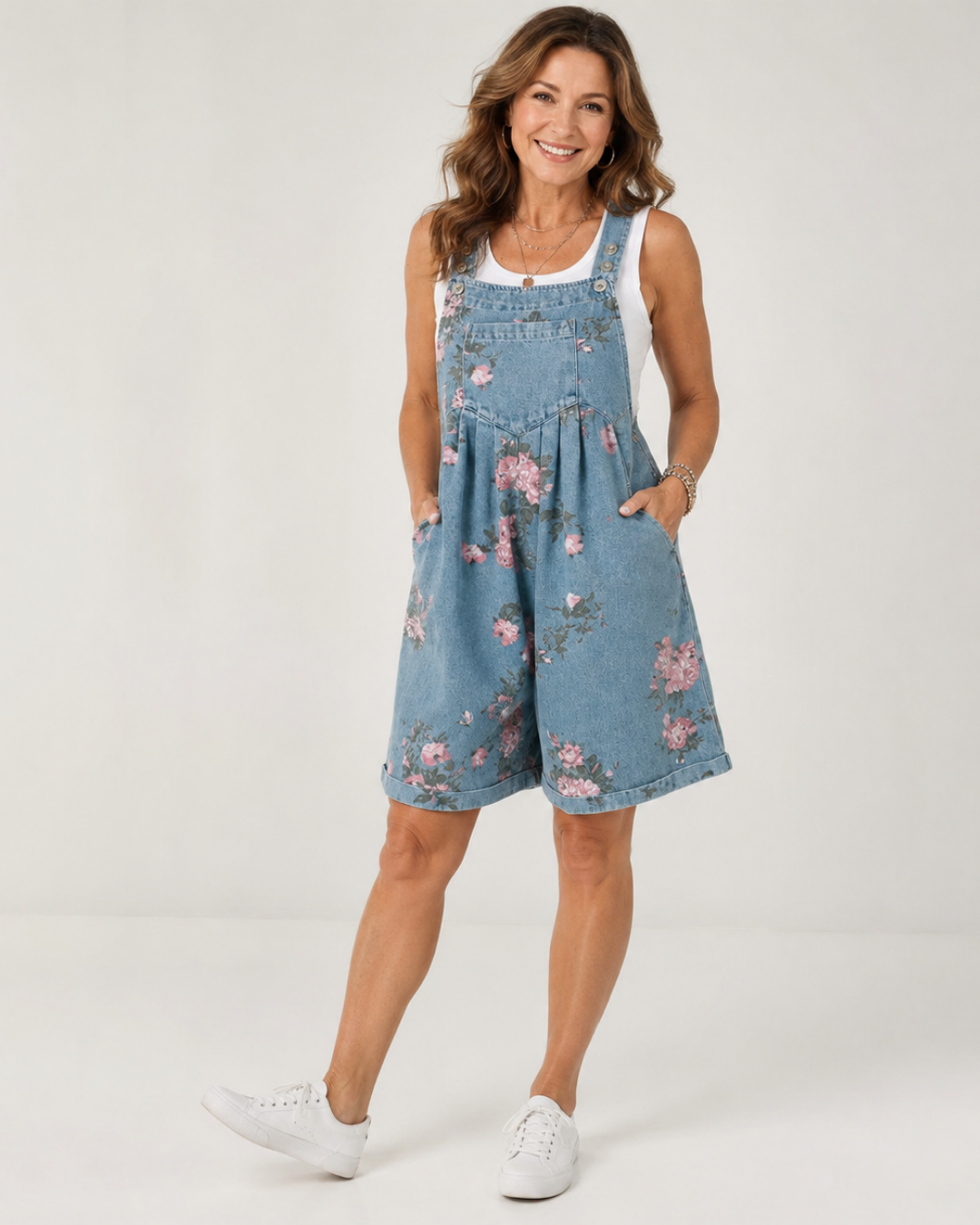 Sybil | Classic Floral Jumpsuit