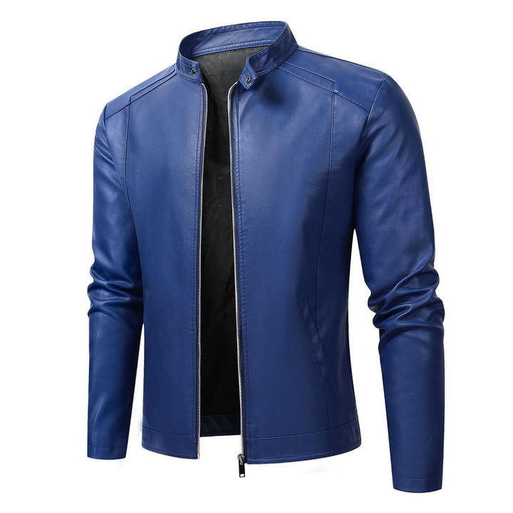 Veste en cuir au confort raffiné