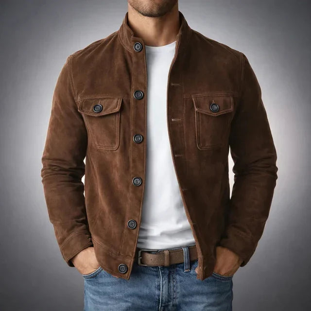 The Hudson Suede Jacket