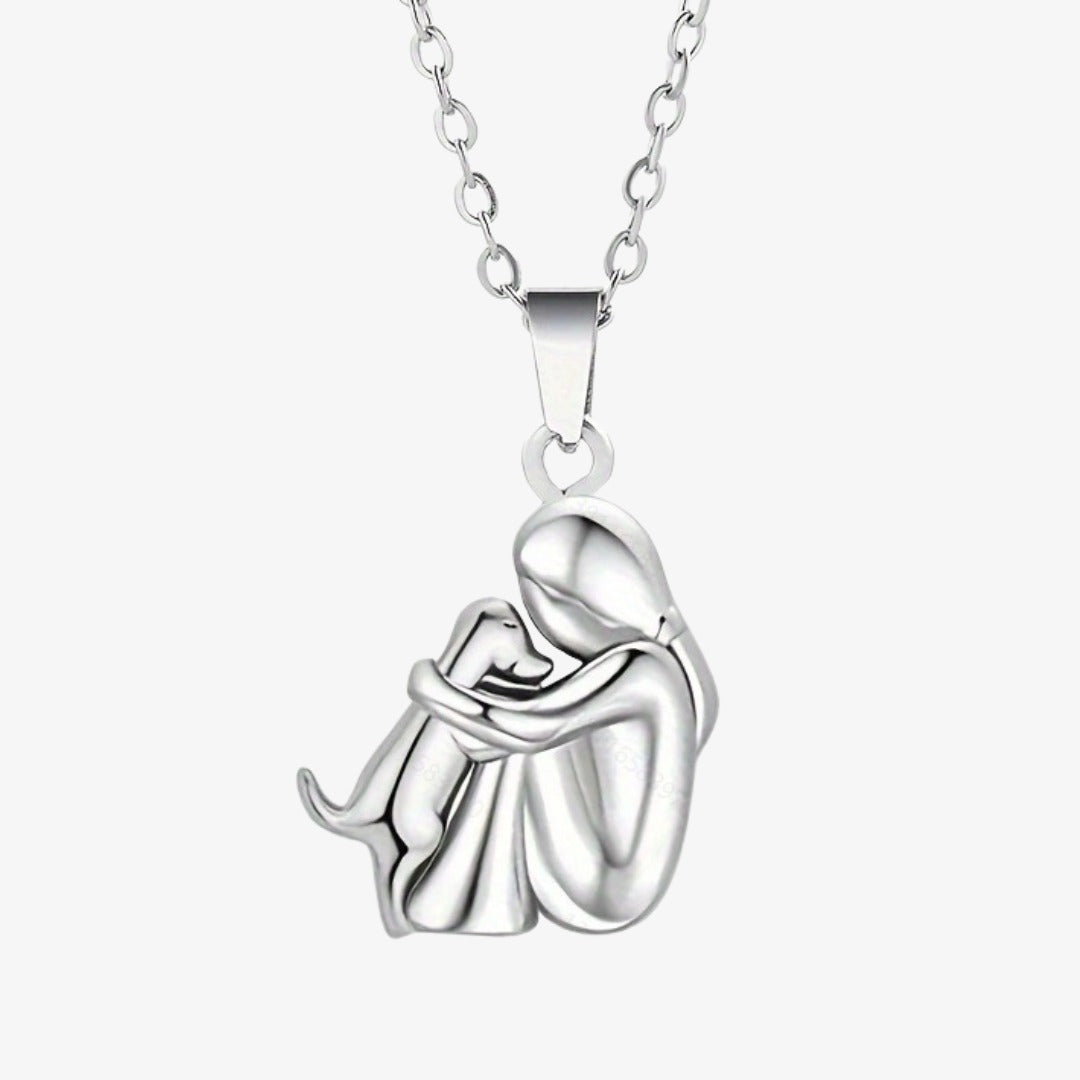 Collier pendentif chien