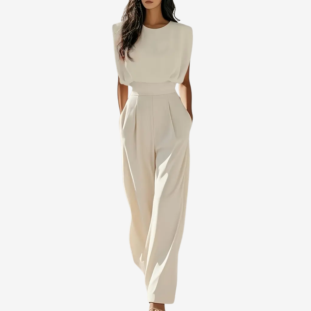 Ariia™ Defined Waist Jumpsuit
