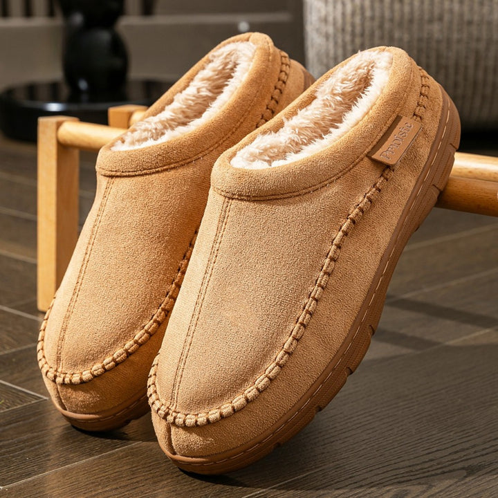 Chaussons doublure polaire pour homme
